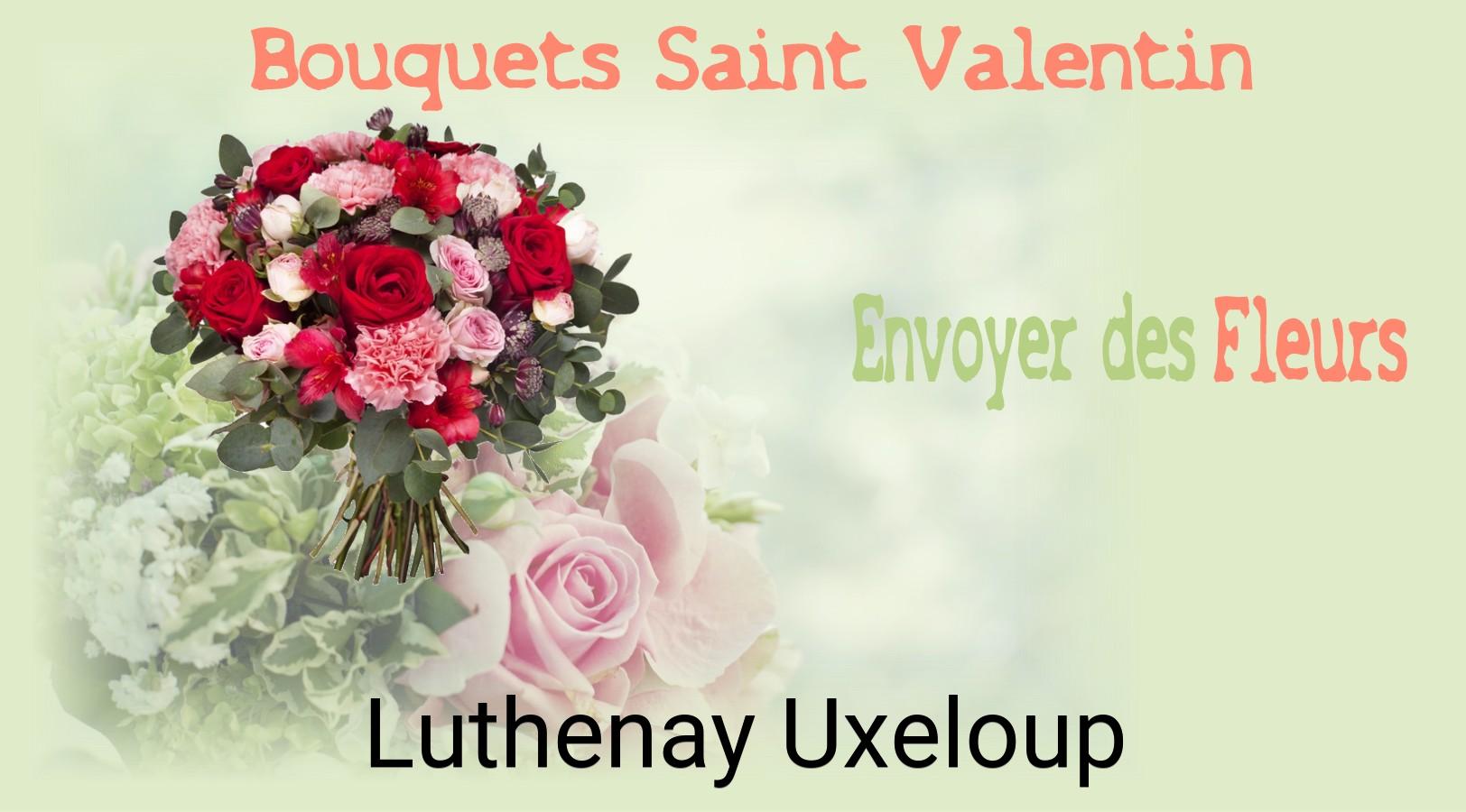 Roses de Saint-Valentin livrées à Luthenay-Uxeloup