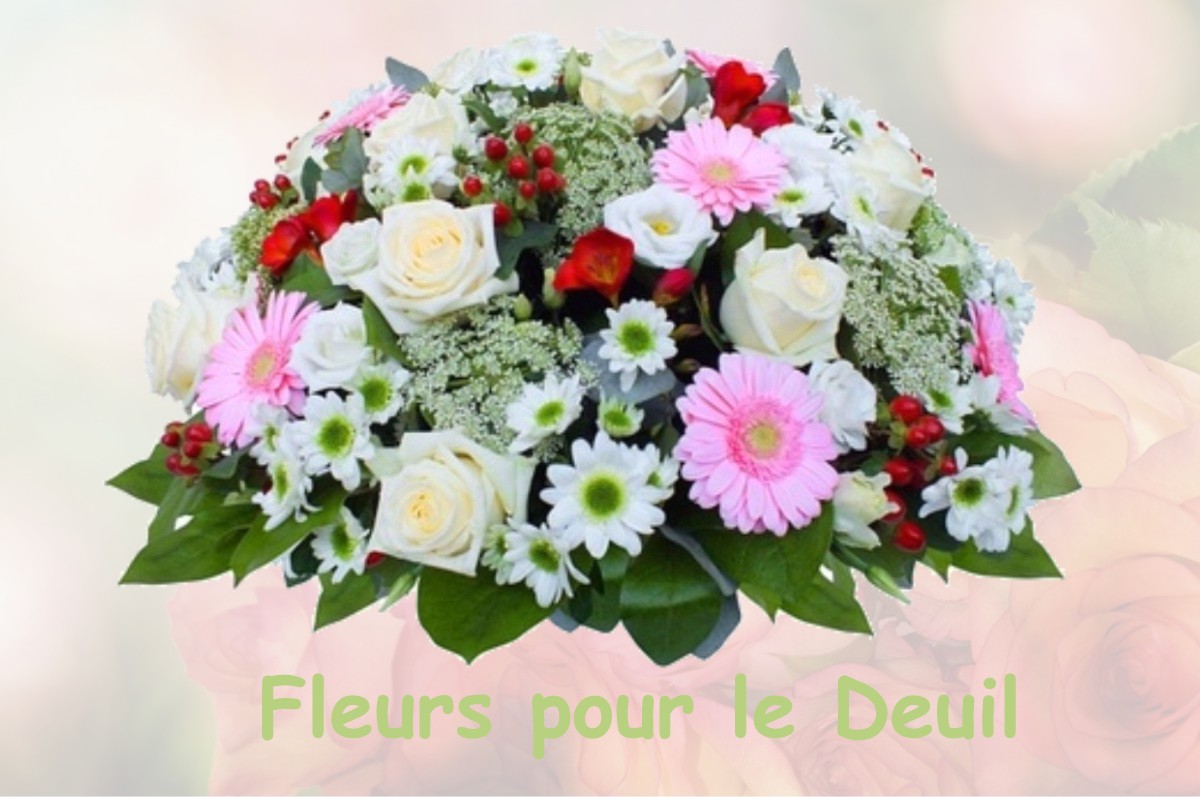 fleurs deuil LUTHENAY-UXELOUP